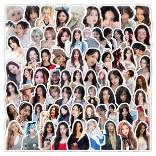265张twice女团贴纸韩国组合林娜琏俞定延平井桃成员周边装饰贴画