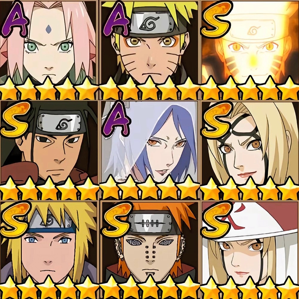 火影忍者卡通动漫人物贴纸