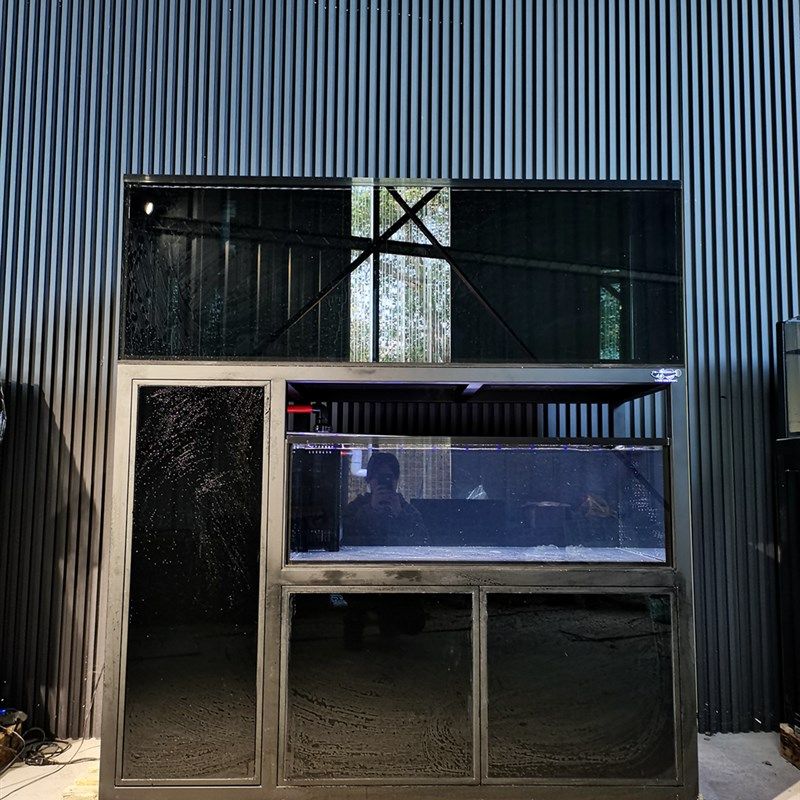 150-60-50直角溢流双层缸工业风黑色钢架高110全国发货包邮到楼下