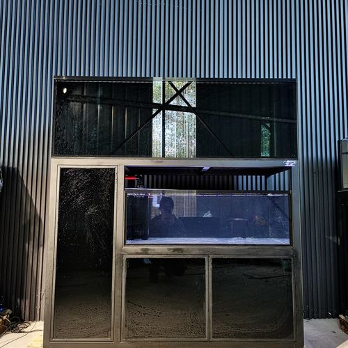 150-60-50直角溢流双层缸工业风黑色钢架高110全国发货包邮到楼下