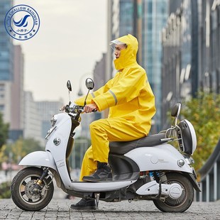 套装 小燕子雨衣雨裤 分体摩托车雨衣外套男美团外卖骑行加厚防暴雨