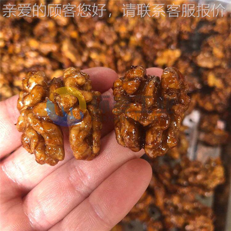 味琥珀风核桃琥设备 琥YYF珀核桃仁仁生C线 珀核桃仁挂糖机