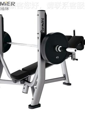 美国SM80用4训商卧姿下斜式杠铃举重床GL-SM804推架健身房推卧胸