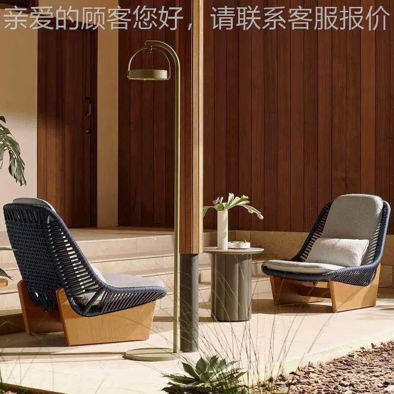 户外沙发藤719店编庭院家具水民别宿样板房酒墅阳台休闲设计防师,住宅家具,户外沙发,淘宝优惠券,粉丝福利购,淘宝优惠卷