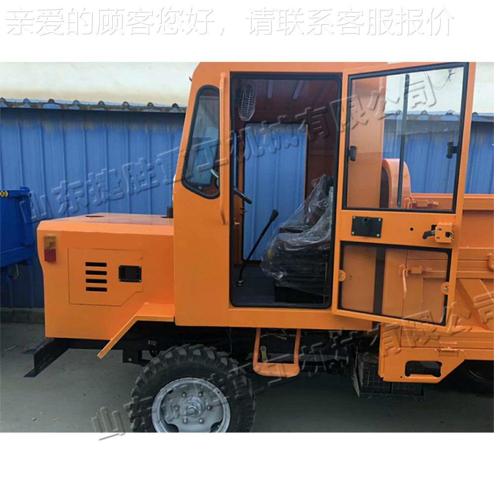 595柴液压顶四轮车 建工双程后卸油式运输车筑 山区农用拉土拉粮