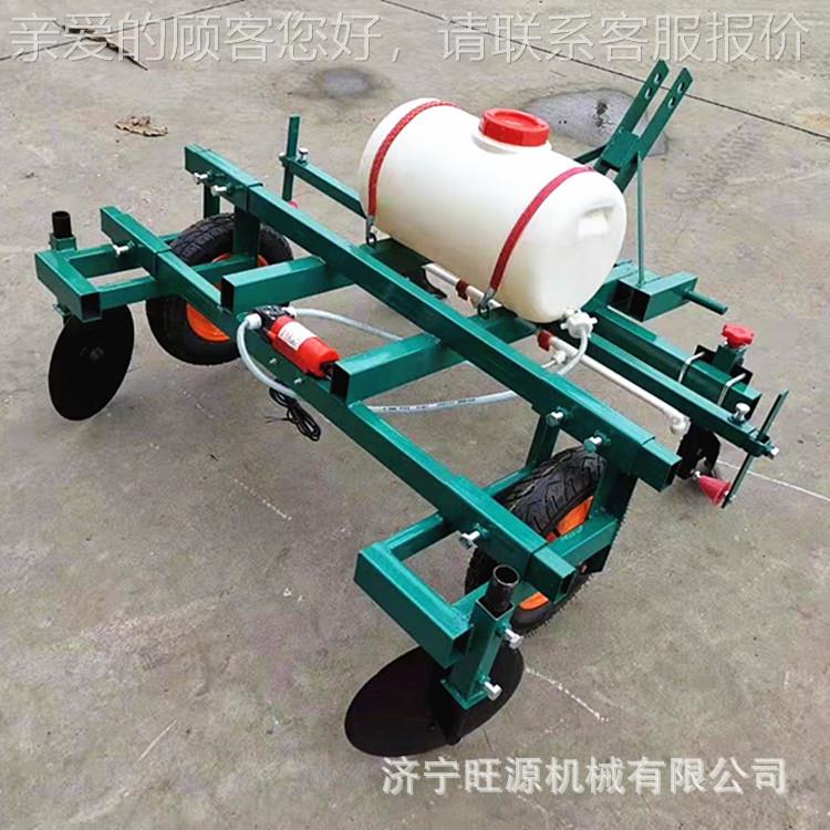 微 耕机体打药覆膜机 小型wy-22喷药膜机覆手扶牵引打药一覆膜机