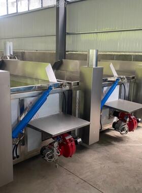 大型翻海参方形自出料煮锅 海参搅拌蒸PTM动煮锅 自动锅海参蒸煮