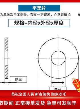 M2/M2.5/M3/M4 红色红钢纸垫片 绝缘垫圈  红纸垫 螺丝快巴平垫片