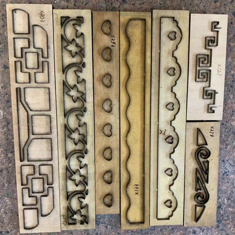 卡纸刻花刀模雕花模具雕花开孔花模内花模具十字绣装裱国画框装饰