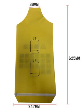 300G吸料机集尘袋上料机黄色布聚尘袋 干燥机抽料机防尘袋38/50MM