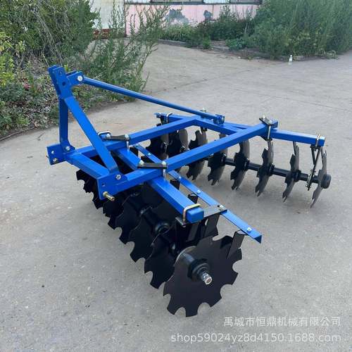 拖拉机后悬挂圆盘耙16片悬挂式轻型圆盘耙耕幅1.5米圆盘轻耙