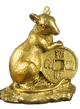 纯铜十二生肖摆件全套铜鼠牛虎兔龙蛇马羊猴鸡狗猪补角家居工艺品