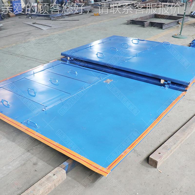 货矿力用插板2m插板风式可调节门 双向对开式无压风门风 现开启小