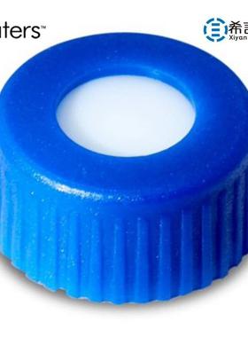 2mL蓝色样品瓶盖Waters沃特世186000274螺纹口盖子12x32mm