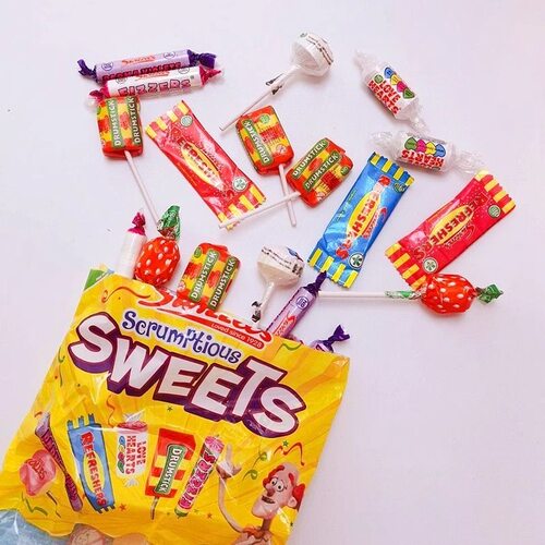 现货 英国SWIZZELS混合棒棒糖儿童lollies耐嚼网红爆款棉花糖零食