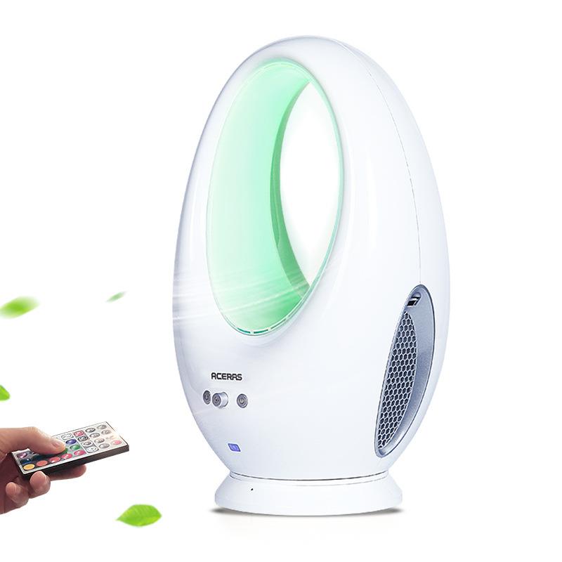 无叶风扇家用电扇落地扇静音塔扇立台式遥控电风扇