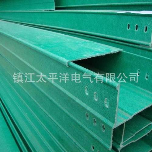 供应150*100玻璃钢电缆桥架通信高速铁路管箱大跨距槽式配线槽