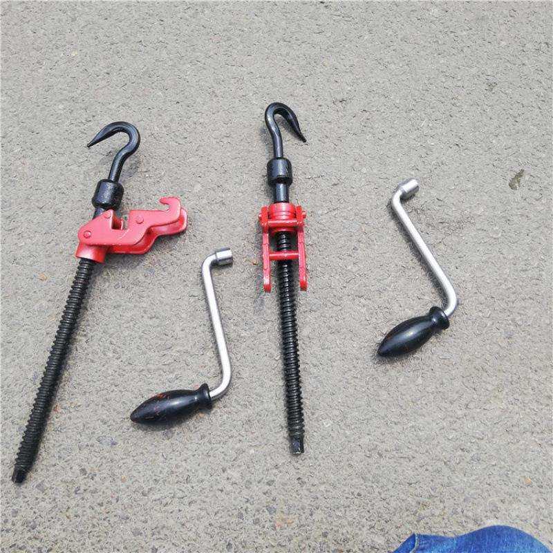 紧固器铁路紧固器防溜螺杆拉紧器带手摇把人力钢丝绳自锁紧固器,五金/工具,其他电线电缆,淘宝优惠券,粉丝福利购,淘宝优惠卷