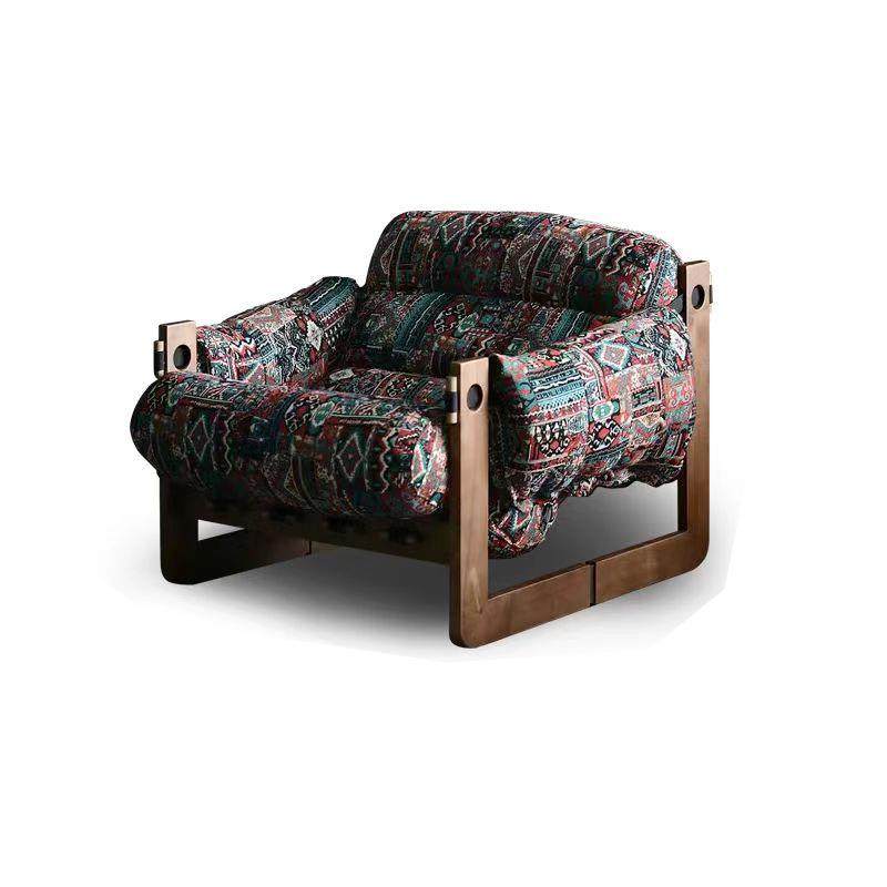 中古风油蜡皮单人沙发椅复古设计师款休闲椅客厅卧室泽西岛单人椅,3C数码配件,USB灯,淘宝优惠券,粉丝福利购,淘宝优惠卷