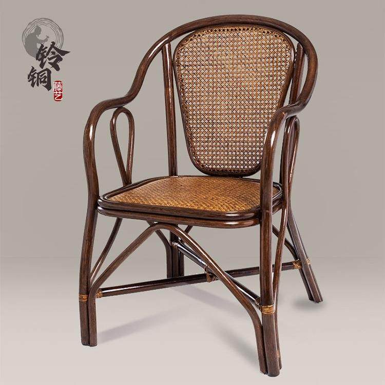 藤椅天然真藤手工单人靠背厂家直销家用老人休闲办公椅居士椅,3C数码配件,USB灯,淘宝优惠券,粉丝福利购,淘宝优惠卷
