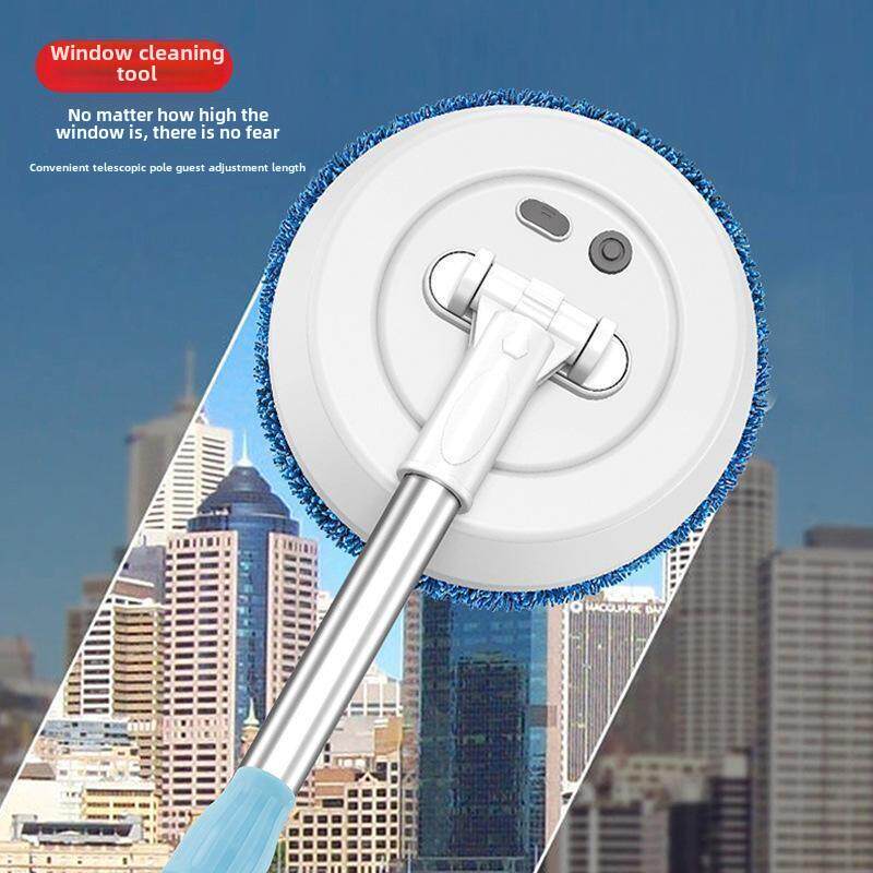 【旗舰店正品】德国高品质电动旋转拖把懒人墙面天花板清洁神器蜘