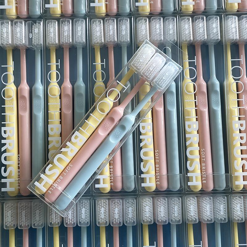 高档2025热卖十大名牌牙刷正品官方旗舰店品牌笑脸糖果色大头软毛