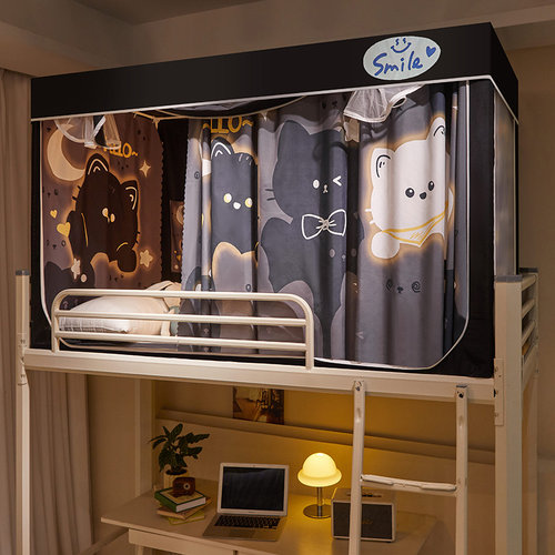 2025新款上下铺物理强遮光蚊帐