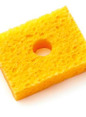 德国weller高温黄色海绵烙铁头清洁耐高温单层海绵