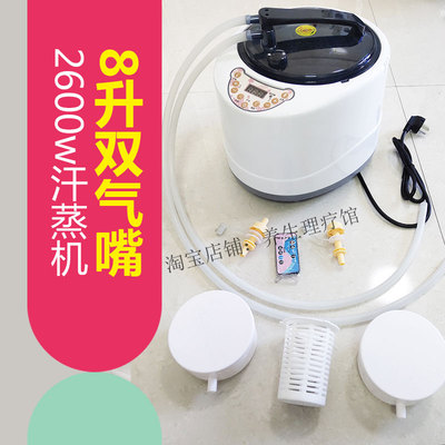 3升4升6升8升高盖大容量熏蒸仪家用蒸汽机桑拿房木桶汗蒸机器蒸锅
