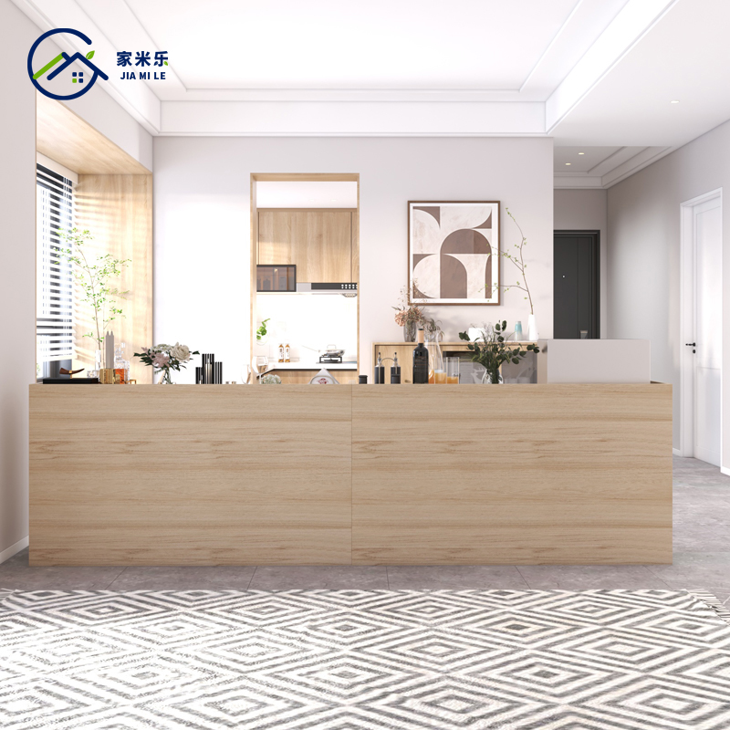 简约客餐厅轻奢餐边柜隔断柜一体设计 客厅多功能沙发背柜储物柜