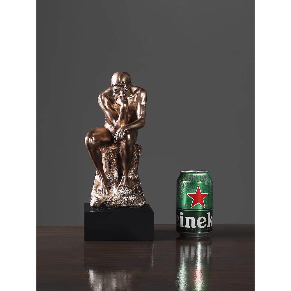 创意沉思者现代家居客厅人物摆件酒柜电视柜桌面装饰摆设厂家直销,3C数码配件,USB灯,淘宝优惠券,粉丝福利购,淘宝优惠卷