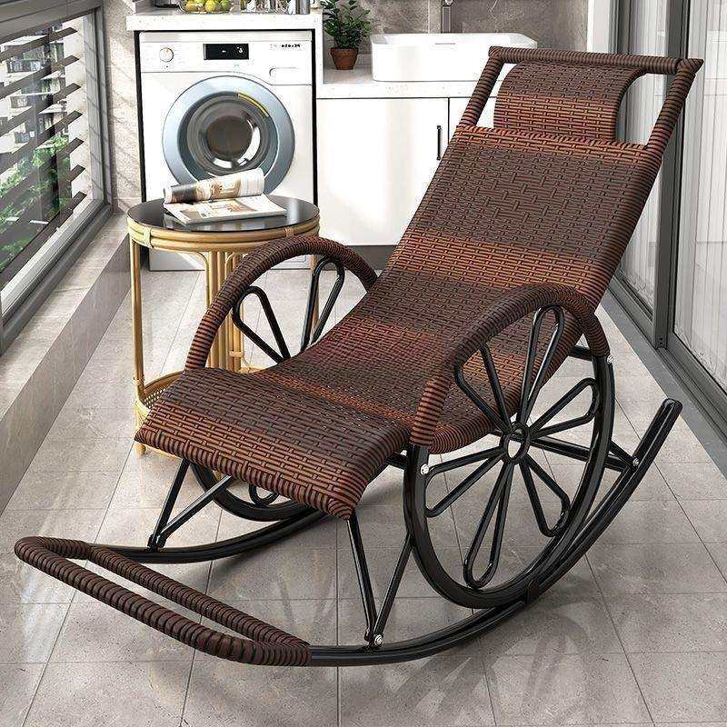 躺椅藤椅摇椅家用懒人老人摇摇椅阳台老人大人午睡摇摇躺椅可躺椅,3C数码配件,USB灯,淘宝优惠券,粉丝福利购,淘宝优惠卷