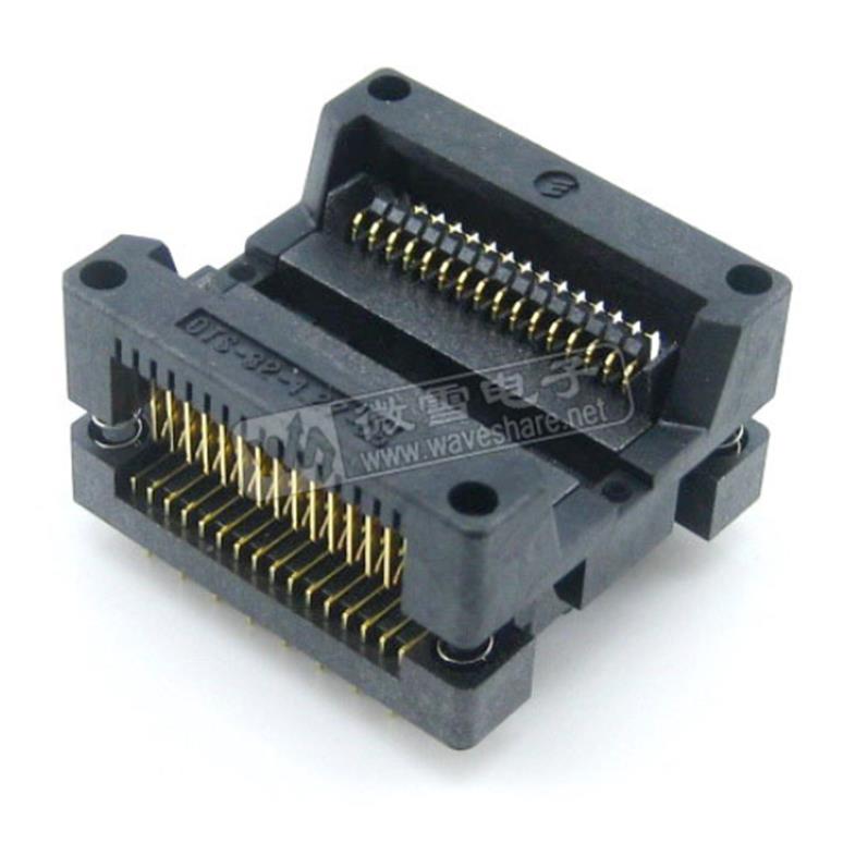 SOP32SOIC32SO32IC烧写测试引脚间距1.27mm编程座测试座