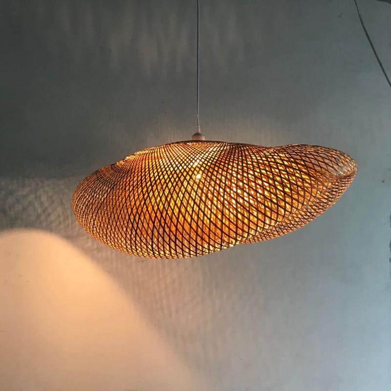 中式手工竹编吊灯东南亚餐厅茶楼咖啡厅竹藤吊灯复古竹艺编织吊灯,3C数码配件,USB灯,淘宝优惠券,粉丝福利购,淘宝优惠卷