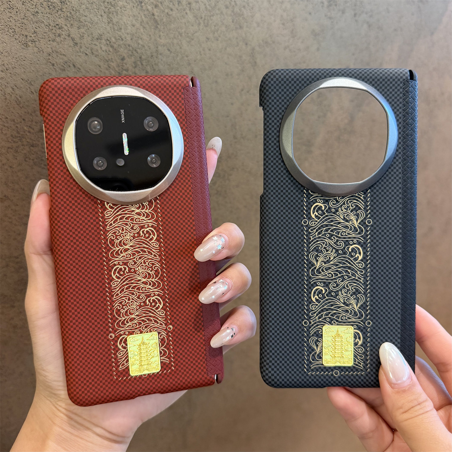 适用华为MateX6双中轴保护套