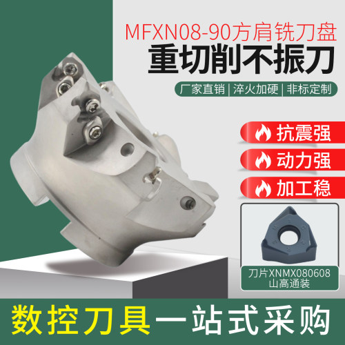 MFXN08快进双面铣刀盘