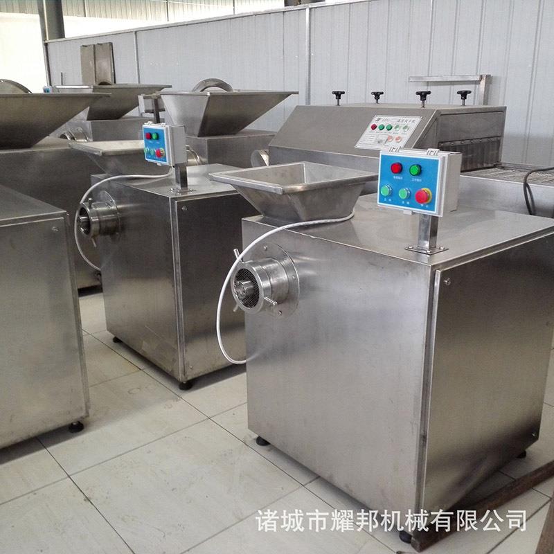 大型绞肉机 食品厂不锈钢冻肉绞肉机 商用120型鸡骨架绞馅机