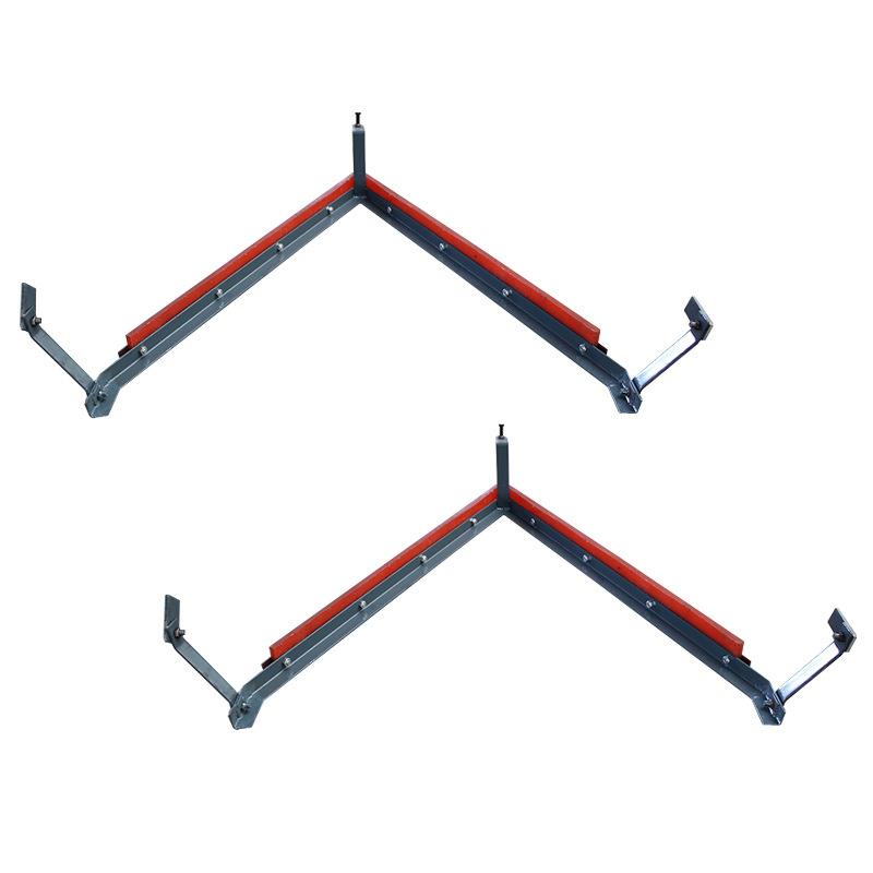 空段清扫器V型合金矿山尾部器矿山输送带聚氨酯空段清扫器