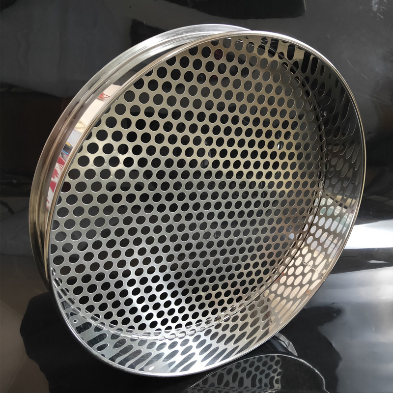 蓝莓筛子圆孔筛子蓝莓分级筛网公分直径芡实莲子标准分样筛网