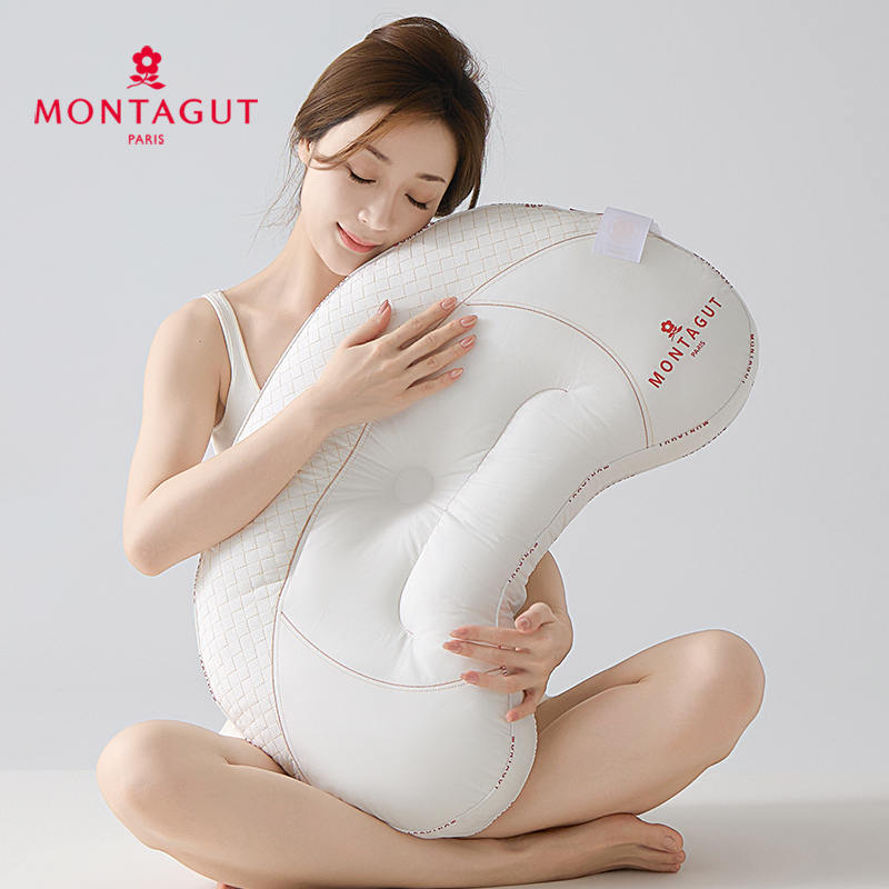 梦特娇全棉护颈高中低单人护颈夏季纯棉枕头枕芯单人中枕头一只装