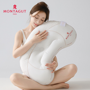 梦特娇全棉护颈高中低单人护颈夏季纯棉枕头枕芯单人中枕头一只装