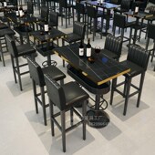 定制酒吧散台吧脚桌椅io音乐酒馆包厢型卡座