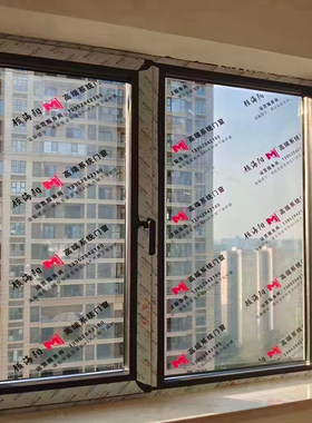 装修窗户玻璃保护膜印字防护膜自粘留胶痕静电膜遮挡防尘膜