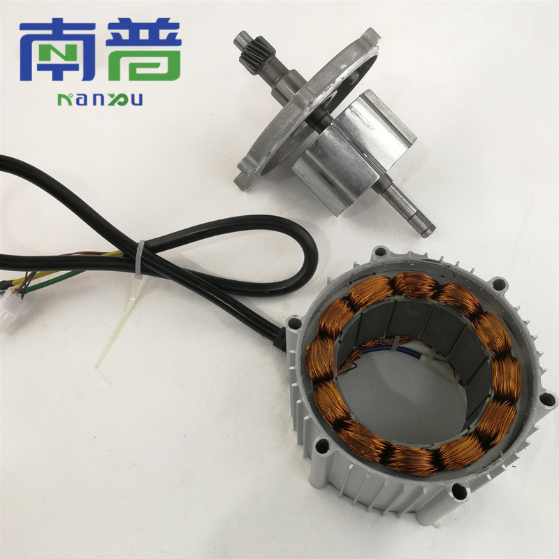 新能源电动三四轮车永磁直流无刷电动机马达电驱动1000W 南普电机