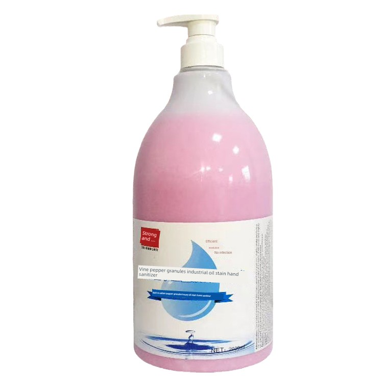 力爽磨砂工业油污洗手液洗手粉沙重油洗机油颗粒修车理工2L洗手膏