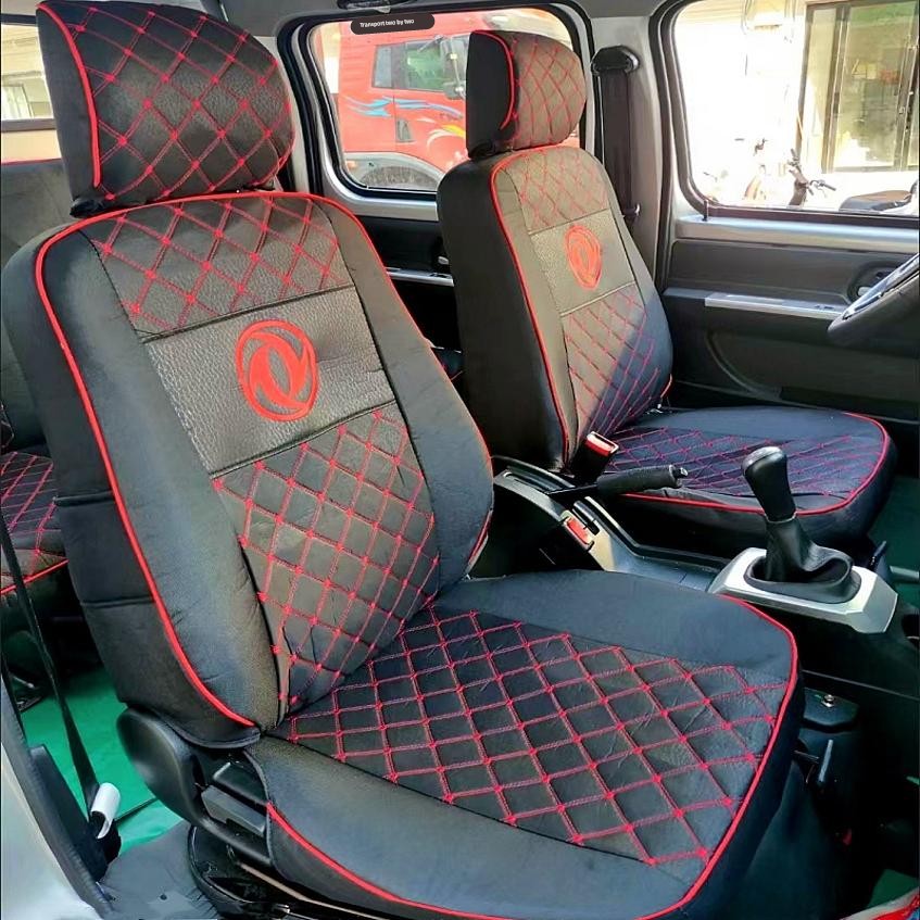 东风途逸T5QT6QT3小霸王W17QW15W18东风多利卡D6全包围货车座套