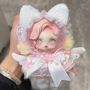 泡泡玛特sp小马宝莉柔柔盲盒公仔娃衣碧琪珍奇云宝紫悦衣服套装