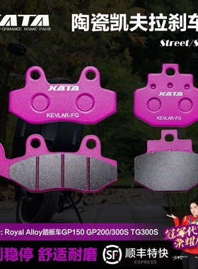 XATA陶瓷刹车片Royal Alloy踏板车GP150 GP200/300S TG300S碟刹皮