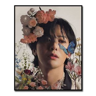 BIGBANG权志龙GD男神diy数字油画丙烯颜料手绘填色画房间装 饰挂画