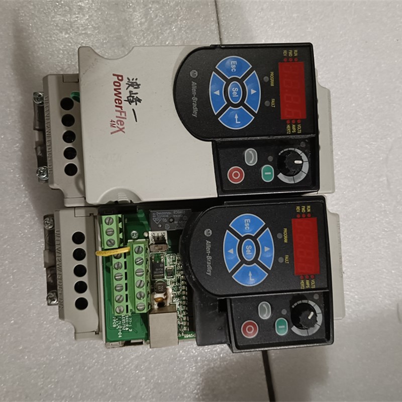 原装AB罗克韦尔变频器22FA4P2N103 075KW 220V 拆机包好 实物图